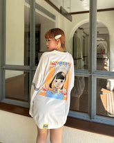 Over print Pop Art Sweatshirt Like L/S Ver:7